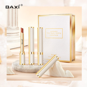 BAXI Lipstick Set Velvet Gilt Lip Red Shade Light Weight Tuxture Satin Shiny Lip Tint