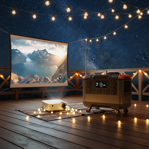 Générateur solaire portable 3000W avec batterie LiFePO4, station d'alimentation, MPPT, onduleur à onde sinusoïdale pure, banque d'énergie pour le camping et la maison - Product Image 5