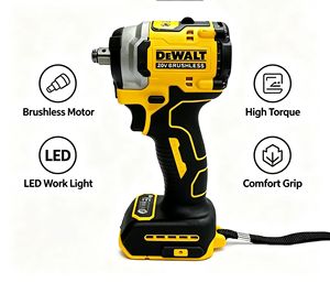DCF922 2500RPM Brushless Cordless Impact Wrench High Torque Rechargeable Battery Power Wrench for Automotive Repair - Product Image 4