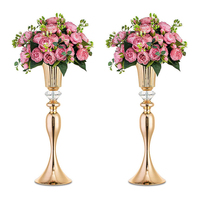 Support à fleurs de style européen pour décoration de mariage, idéal pour banquets d'hôtel, conteneur central pour fleurs, arrangement de banquet de mariage
