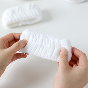 Bracelet absorbant blanc pour le visage, anti-transpiration, protection sportive contre l'humidité - Product Image 1