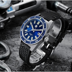 Reloj de hombre San Martin SN007-G V4 Diver NH35, relojes mecánicos automáticos, cristal de zafiro, ventana de fecha, resistente al agua hasta 200m, luminoso - Product Image 5