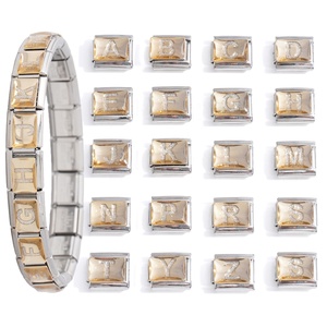 Pulsera de Acero Inoxidable DIY Popular 2024 con Dijes Italianos al por Mayor, Bonitos Dijes de Dibujos Animados para Pulseras Italianas - Product Image 6