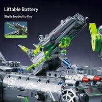Robot Perro Mecánico Armado 89141, Plástico ABS, Escala 1:8, Bloques de Construcción Modernos Compatibles, Modelo de Juguete Educativo para Edades de 8 a 13 Años