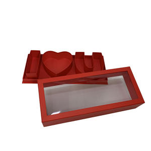 Día de San Valentín Te amo Caja de regalo Combinación de letras Caja de flores Ventana transparente Regalo sorpresa Confesión Caja de embalaje - Product Image 6