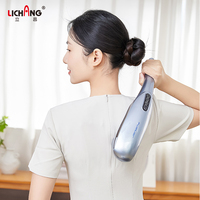 Martillo LICHANG, masajeador de cuello con vibración, máquina de circulación sanguínea de mano inalámbrica de China, martillo de masaje electrónico