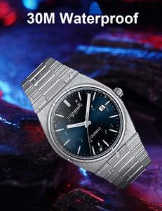 Nouvel arrivage de montres d'affaires de luxe Uhren résistantes à l'eau de haute qualité aiguilles de montre personnaliser marque privée montres à quartz Orologio Uomo - Product Image 5