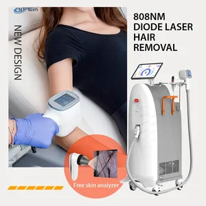 New Model 600W 800W 1200W Vertical 808nm 3 Wave Diode Laser 808 Hair Removal Machine