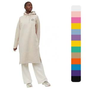 Custom Heavy Weight <b>Women</b> Winter Sport Streetwear Silk Screen Printing Oversize Drawstring <b>Women's</b> Hoodies <b>Long</b> <b>Sweatshirts</b> - Product Image 1