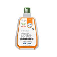 Enregistreur de température jetable Elitech RC-17 à usage unique Enregistreur de données avec rapport PDF USB Indicateur bicolore