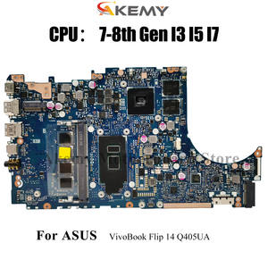 เมนบอร์ดแล็ปท็อป TP410UF สำหรับ Asus TP410U <span class=keywords><strong>VivoBook</strong></span> พลิก<span class=keywords><strong>14</strong></span> Q405UA TP410UR TP410UQ เมนบอร์ด TP410URR TP410UAR พร้อม I3 I5ซีพียู <span class=keywords><strong>I7</strong></span> - Product Image 2
