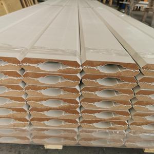 Couronnes de criques apprêtées 11/16 ''X 4 1/2'' Moulure en MDF articulée en bois de pin pour applications hôtelières - Product Image 6