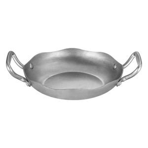 Olla de arroz de marisco <span class=keywords><strong>Vintage</strong></span> de acero inoxidable, Paella para cocinar en casa, platos para aperitivos de Picnic, utensilios de cocina, cacerola, ollas secas con asa - Product Image 6