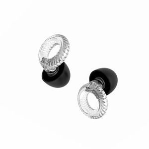 Bouchons d'oreilles en silicone Cyclone Wholesale pour la réduction du bruit, protection auditive, réduction du bruit de 25-32 dB, confortables pour le sommeil - Product Image 3