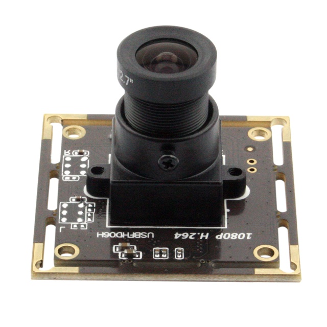 2MP H. 264 USB Camera Module 1080P 0.01lux Low Illumination 2.1mm Lens IMX323 Mini USB Camera with MIC Microphone