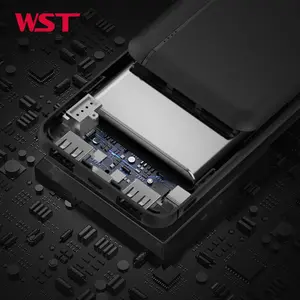 WST Made in China Cheap Cost-effective New Products 2024 Power Bank Fast Charging 10000mah Power Bank Mobile Phone