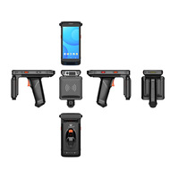PDA de mano de gestión de almacén de ordenador móvil RFID de alto rendimiento OEM 2,4 + UHF + G para fabricación
