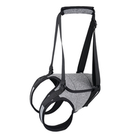 Harnais de levage pour chien pour grands chiens Élingue de jambe arrière de chien réglable et rembourrée pour les anciennes blessures articulaires handicapées Support de jambe arrière pour animaux de compagnie