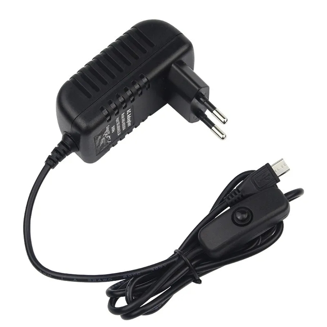 Wholesale Raspberry Pi Power Supply Micro USB Power Adapter 5V 3A with ON/OFF Switch for Raspberry Pi 3B+ 3B 2B