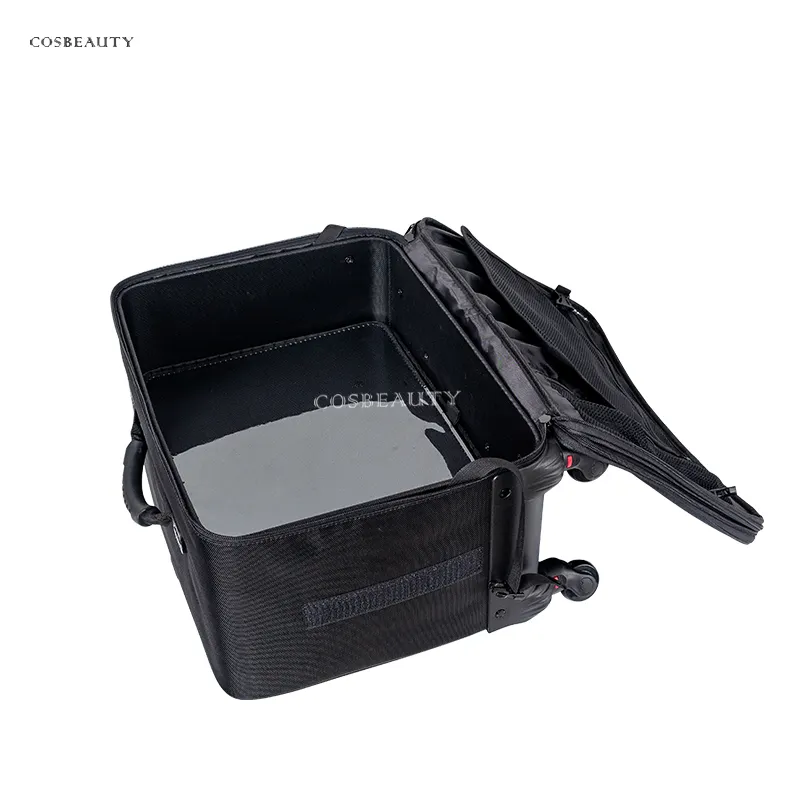 FAMA factory 2020 new Cosbeauty Super Attractive Separated Vanity Box Trolley Acrylic Train Case Makeup Box