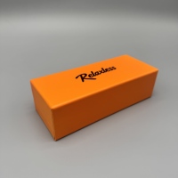 Boîte cadeau coulissante personnalisée Shengcan, boîte d'emballage en papier rigide noir avec estampage à chaud et laminage mat