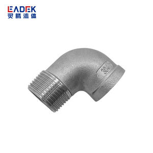 Coudes à filetage interne et externe à 90 degrés en acier inoxydable 316, approvisionnement transfrontalier pour la plomberie, la protection incendie, les raccords de conduites de gaz - Product Image 2