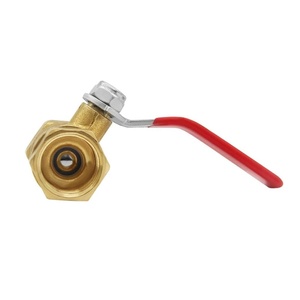 Válvula de Cierre de Latón Miniatura para Tuberías de Agua, Aceite y Gas, Rosca NPT Hembra 3/8" x 3/8", Conector Adaptador de Interruptor de Parada - Product Image 5
