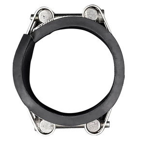 Tsinhui Stainless Steel Hose Clamp 30mm-280mm With <b>Rubber</b> <b>Strip</b> For Pipe Leak Repair - Product Image 1