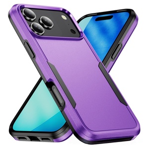 <span class=keywords><strong>เคส</strong></span>โทรศัพท์มือถือ<span class=keywords><strong>กัน</strong></span><span class=keywords><strong>กระแทก</strong></span> Business Shock Proof TPU PC 2 in 1 Armor สำหรับ iPhone 17 16 15 14 13 12 11 Pro Max X XR ป้อง<span class=keywords><strong>กัน</strong></span>ด้านหลังแบบแข็ง - Product Image 2