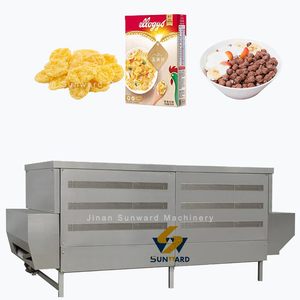 Machine de production de flocons de maïs de boulangerie populaire chaude ligne de production de collations de céréales de petit déjeuner avec certification ISO - Product Image 5