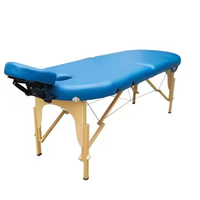 Table de massage professionnelle portable en cuir PU pour salon de beauté, spa, pliable avec repose-tête, pour usage facial en salon ou à domicile