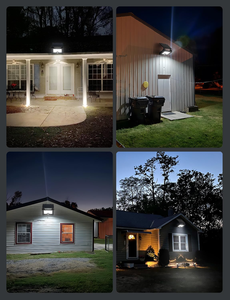 Lampe Solaire De Jardin Pliable 122 Leds Ip65 Etanche Detecteur De Mouvement Lampe De Cloture Mini Yard Solar Flood Wall Sconces - Product Image 4
