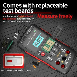 Multimètre numérique ZOYI ZT-XT1 2-en-1 haute précision True RMS 4 chiffres 0,5 % avec testeur de transistors, affichage numérique pour tension, résistance et diode - Product Image 5