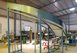 Gravity Roller Conveyor Industrial <b>Material</b> <b>Handling</b> Conveyor System for Warehouse Loading and Packaging - Product Image 4