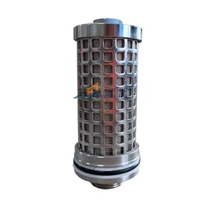 Five layer stainless steel sintered metal mesh filter cartridge