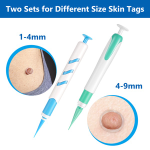 ALIVER OEM Kit 2 in 1 per la rimozione di verruche e fibromi cutanei, strumenti delicati e senza problemi per la riparazione della pelle, per fibromi di piccole e grandi dimensioni - Product Image 3