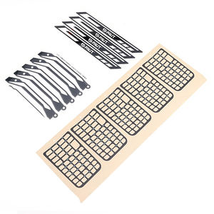 Etiqueta Adhesiva para Control de Dispositivos con Botones, Impresión Serigráfica, Panel Frontal con Gráficos - Product Image 1