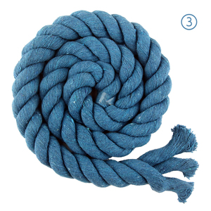 <span class=keywords><strong>Cuerda</strong></span> de algodón de suave punto trenzado de 20mm de color de 3 hilos 4mm <span class=keywords><strong>5mm</strong></span> - Product Image 4