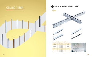 Rejilla de Techo Moderna de Acero Inoxidable de Alta Calidad, Ranura Plana/T32/T38 - Product Image 2