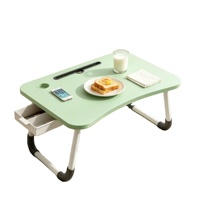 Table d'étude portable pour enfants, convertible, réglable en hauteur, pliable, pour ordinateur portable, bureau, petite table en bois