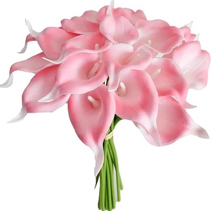 Fleur artificielle réaliste Calla Lily, toucher naturel, pour bouquet de remise de diplôme, centres de table de mariage DIY, longue durée (3-5 ans) - Product Image 3