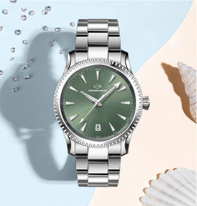 Hombres Acero Inoxidable NH35 movimiento mecánico reloj de pulsera - Product Image 2