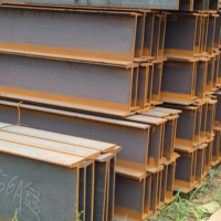Profil en acier structurel en forme de H Q235 pour la construction, découpe, perçage, soudage