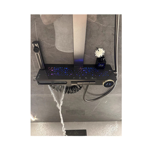 Смеситель для душа черный для современной ванной - Product Image 3