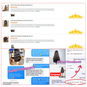 Topper mono fin EMEDA blond cendré ombre brune pour femme blanche pièces de cheveux humains - Product Image 6