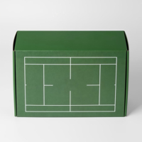 Boîte d'expédition en carton rigide écologique avec logo imprimé, biodégradable, imperméable, pour boutique en ligne, emballage d'expédition éco-responsable