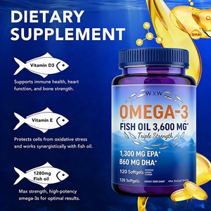 Cápsulas <span class=keywords><strong>de</strong></span> Aceite <span class=keywords><strong>de</strong></span> Pescado a Buen Precio, Veganas, Omega-3, Suplementos <span class=keywords><strong>de</strong></span> Vitamina E, Apoyo para la Salud del Corazón - Product Image 1