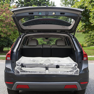 Taşınabilir şeffaf PVC Pet kedi köpek katlanabilir taşıma kutusu kafesleri hayvan kafesleri Pet seyahat taşıyıcısı - Product Image 3