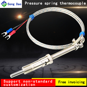 Cặp nhiệ<span class=keywords><strong>t</strong></span> điện K/E WRNT-01/02 Cặp nhiệ<span class=keywords><strong>t</strong></span> điện Pt100 Lò xo áp suấ<span class=keywords><strong>t</strong></span> Cặp đầu dò nhiệ<span class=keywords><strong>t</strong></span> độ Dây cảm biến nhiệ<span class=keywords><strong>t</strong></span> độ - Product Image 2