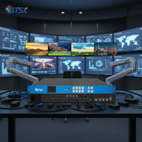 Pengontrol Matriks Video Wall 4K60 Profesional dengan Penyambungan Multi Layar dan Jendela Roaming